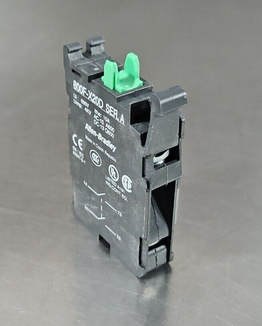 ALLEN BRADLEY 800F-X20D CONTACT BLOCK.                                  Loc 4A-1