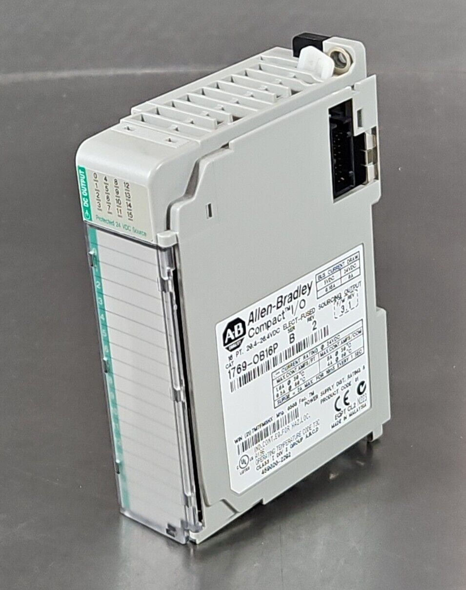 Allen-Bradley 1769-OB16P Ser B PLC Output Module.                          3A-20