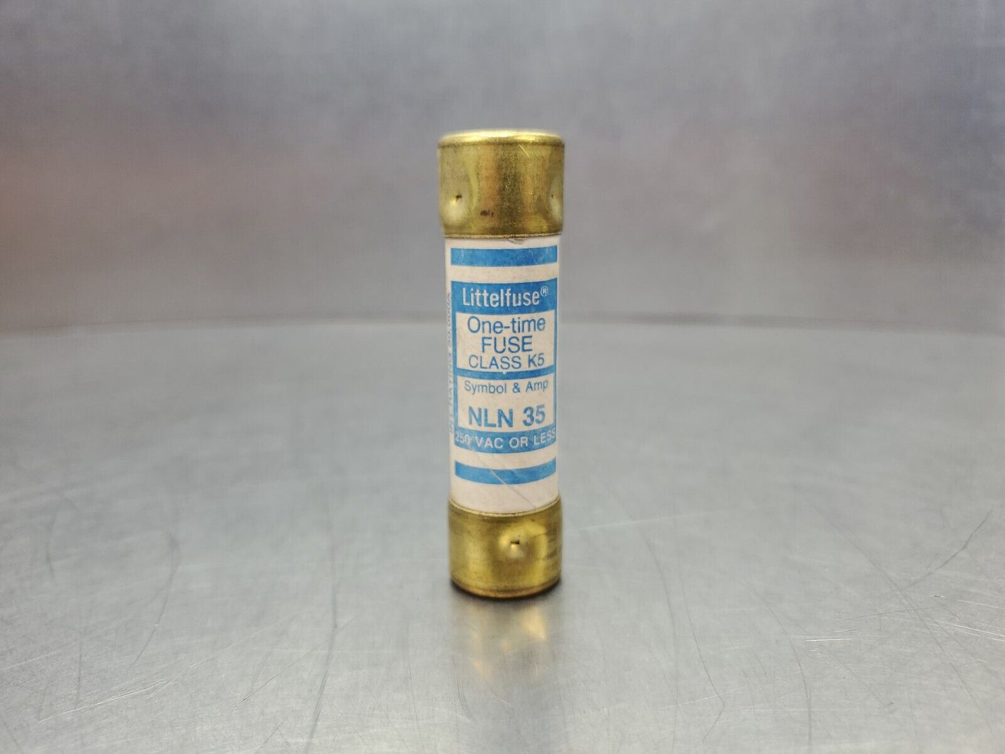 Littelfuse NLN35 One-Time Fuse, 250VAC 35 AMP.                          4D-BOX#4