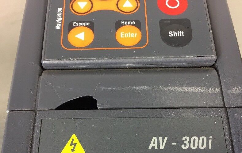 GE 6KAVI43002Y1D1 Inverter Drive AV-300i 0-480V 3PH 2HP 4.4/5.6A.   1E