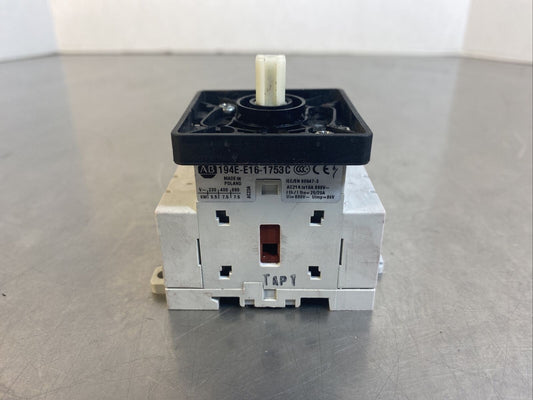 Allen Bradley 194E-E16-1753 Ser C Disconnect Switch Breaker.          4D