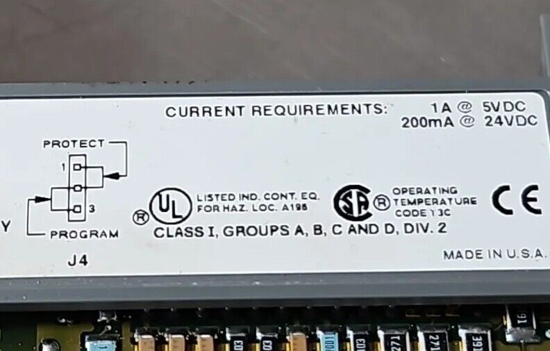 Allen-Bradley 1747-L542/B Processor/Controller.    Loc3A-10