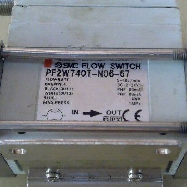 SMC PF2W740T-N06-67 Digital Flow Switch                                       2D