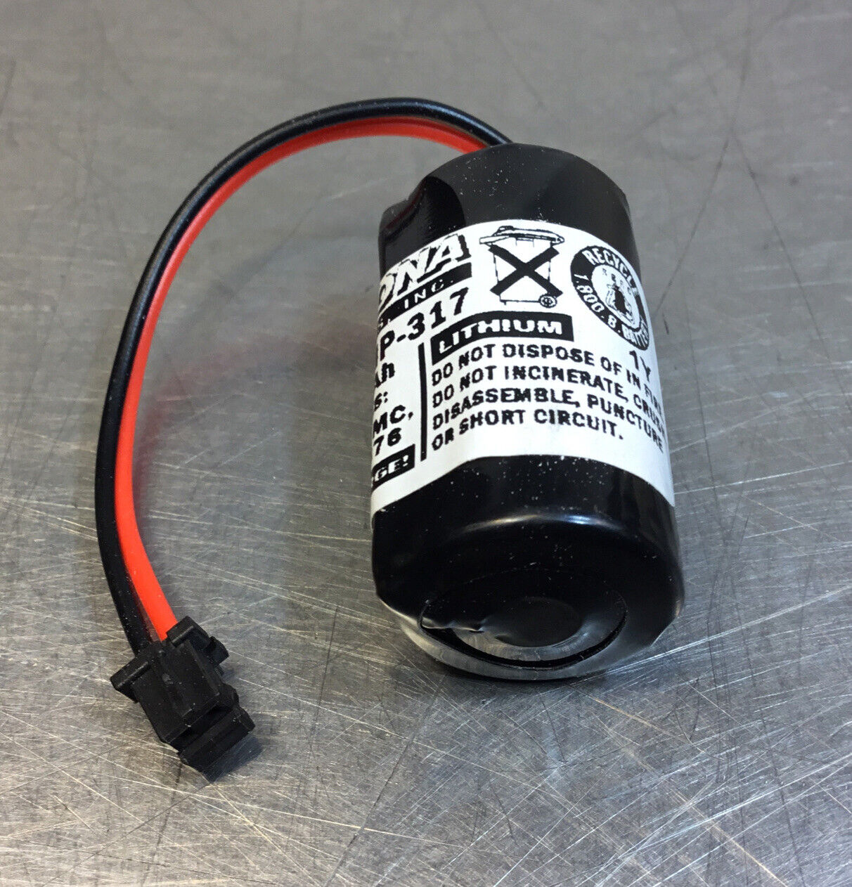 Dantona COMP-317  replacement Battery 3V  2000mAh     4H