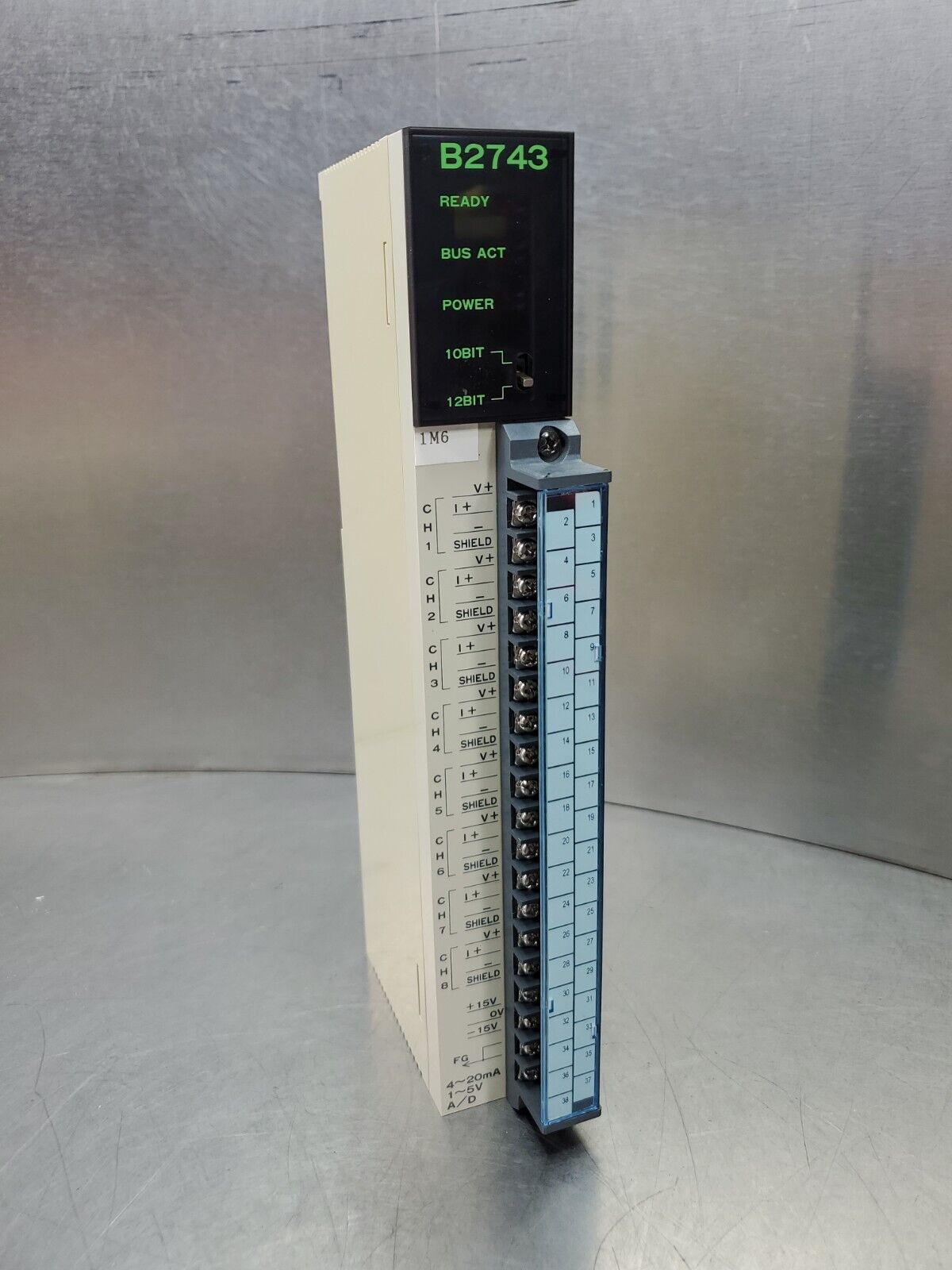 Yaskawa JAMSC-MB70A 10-Slot Backplane w/10 Modules ***See Description***    3F-5