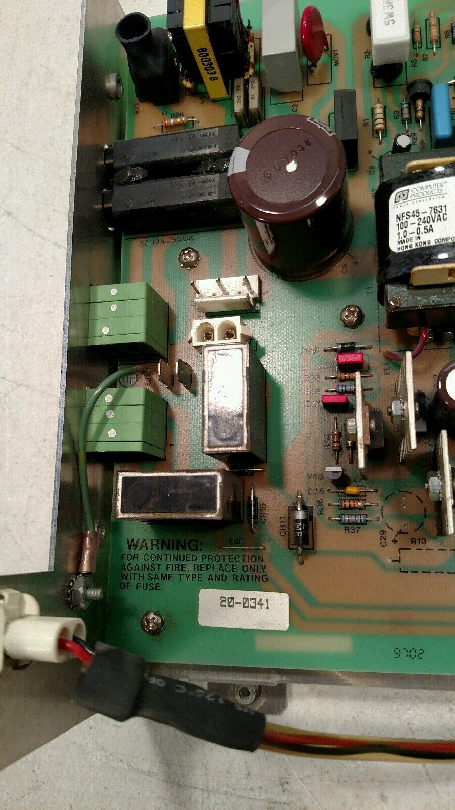 Allen Bradley 2711E-LKC6/E Power Supply Board