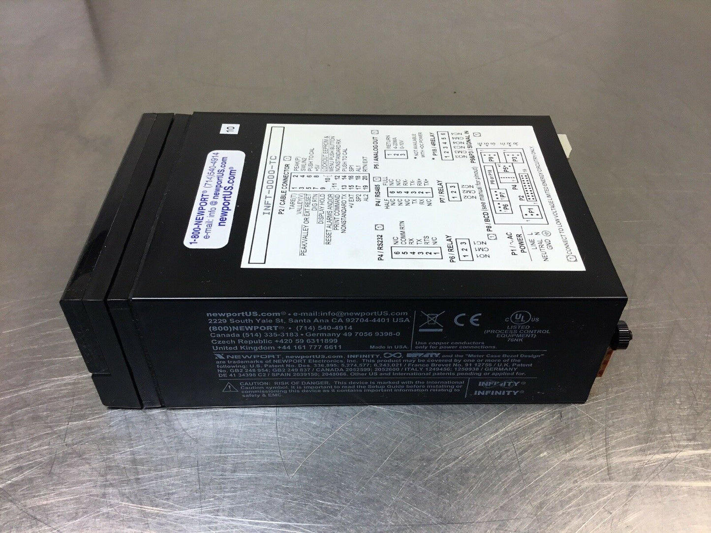 NEWPORT INFT-0000-TC Thermocouple Meter     5B