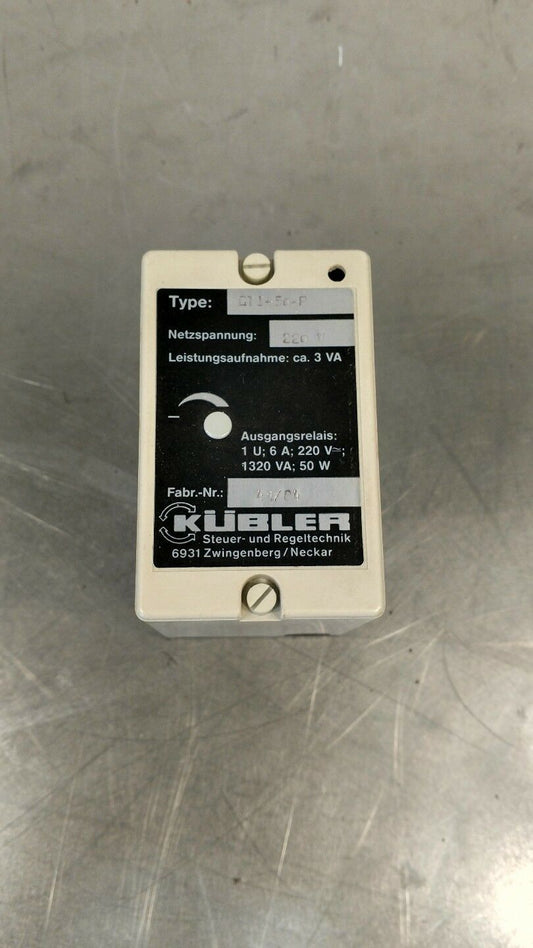 KUBLER - GTI-50-P - Control Module                                         3D-21