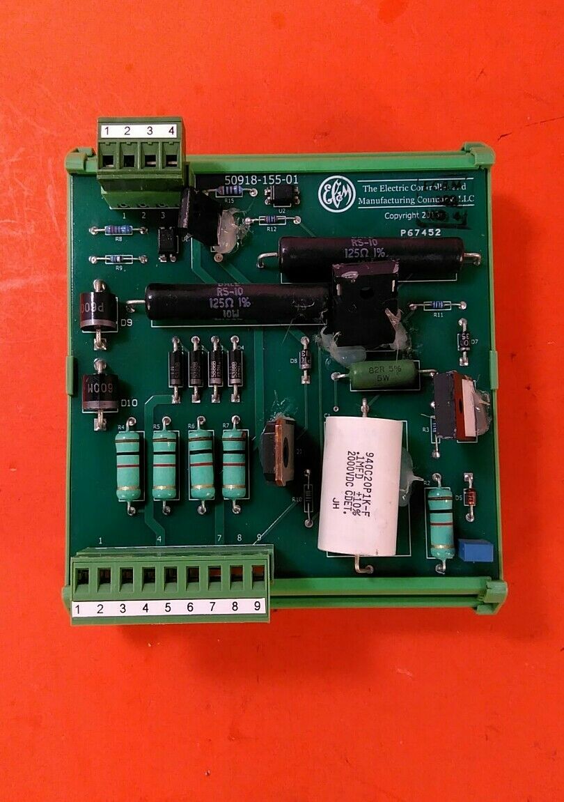 EC & M  50918-155-51 VOLTAGE SUPPRESSION ASSEMBLY    4A