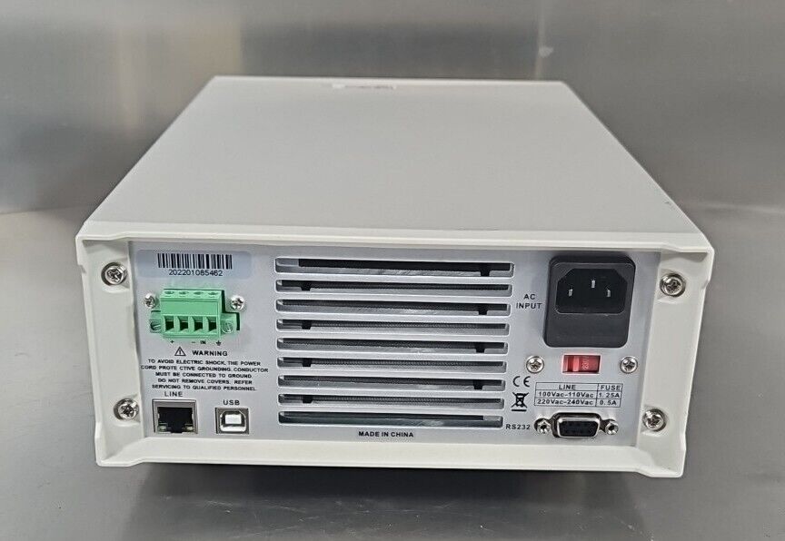 MULTICOMP PRO MP710258 150W 120V 30A. PROGRAMMABLE DC ELETRONIC LOAD.   Loc5E-18