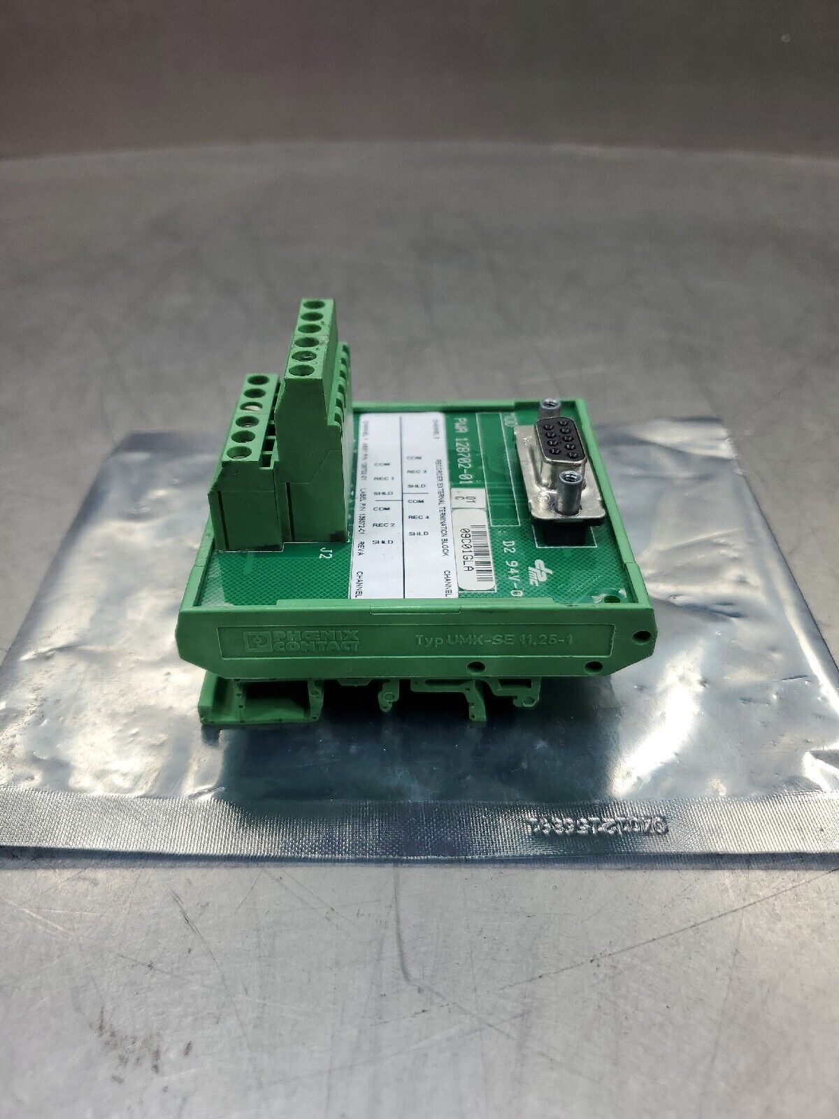 Phoenix Contact Typ UMK-SE 11,25-1 Recorder External Terminal Block.          4H