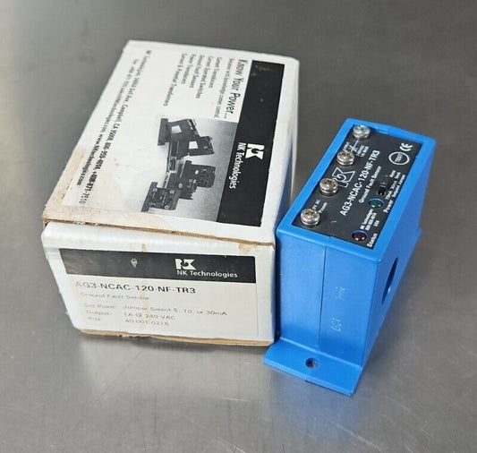 NK TECHNOLOGIES AG3-NCAC-120-NF-TR3 Ground Fault Sensor.                Loc3B-20