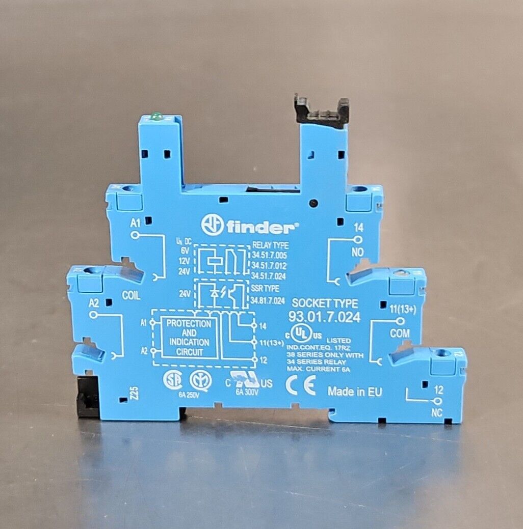 FINDER 93.01.7.024 RELAY SOCKET NSNP.                                3C-23