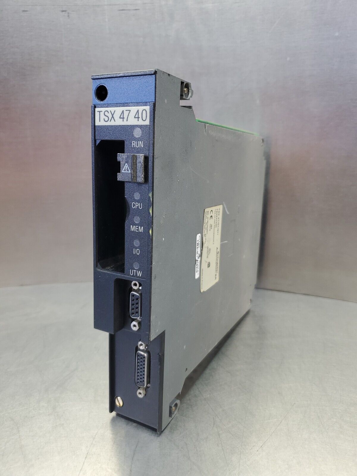 Schneider Electric TSXP47420 PV:07 RL:01 SV:4.40 Processor F Module.          3A