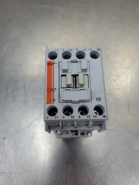 Sprecher+Schuh CA7-9-10 600V Contactor.                                    4E-17