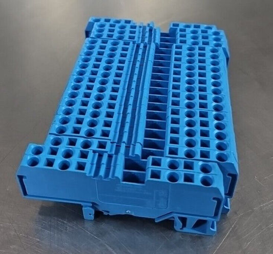 WAGO 280 Conductor Through Terminal Block Blue 3" - Pk of 20    Loc3C-11