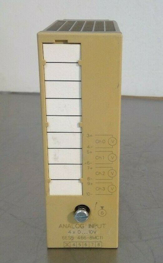 Siemens Simatic S5 - 6ES5 466-8MC11 Analog Input                            3C