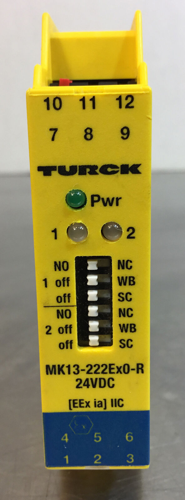 Turck MK13-222Ex0-R/24VDC Switching Amplifier      5E