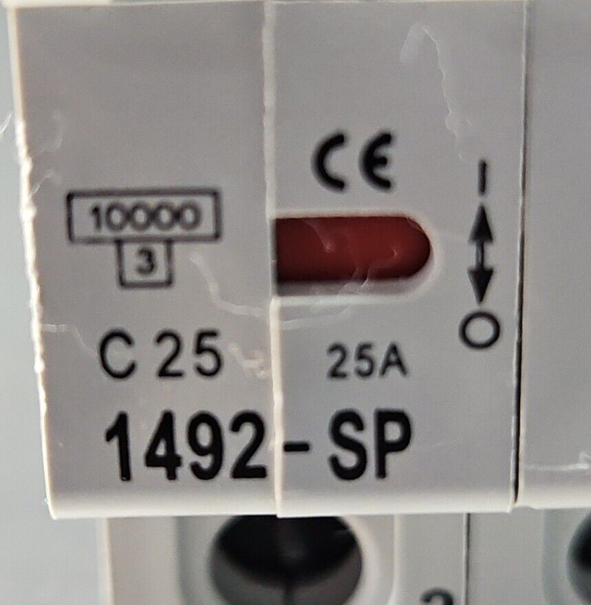 Allen Bradley 1492-SP3C250 Ser C Miniature Circuit Breaker.                4D-25