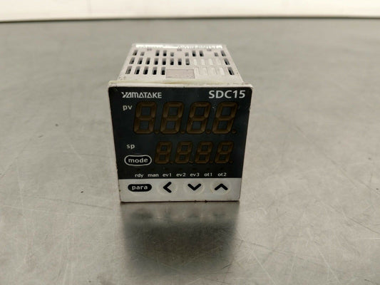 Yamatake SDC15 C15TR0RA01D0 240V 12VA Temperature Controller 2D