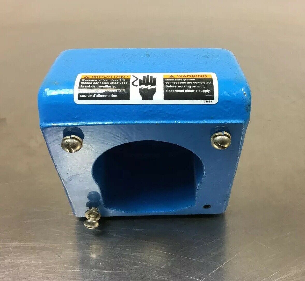 FMC SYNTRON FT01-A MAGNETIC FEEDER *** BASE ONLY *** NO COIL  As Pictured  4F