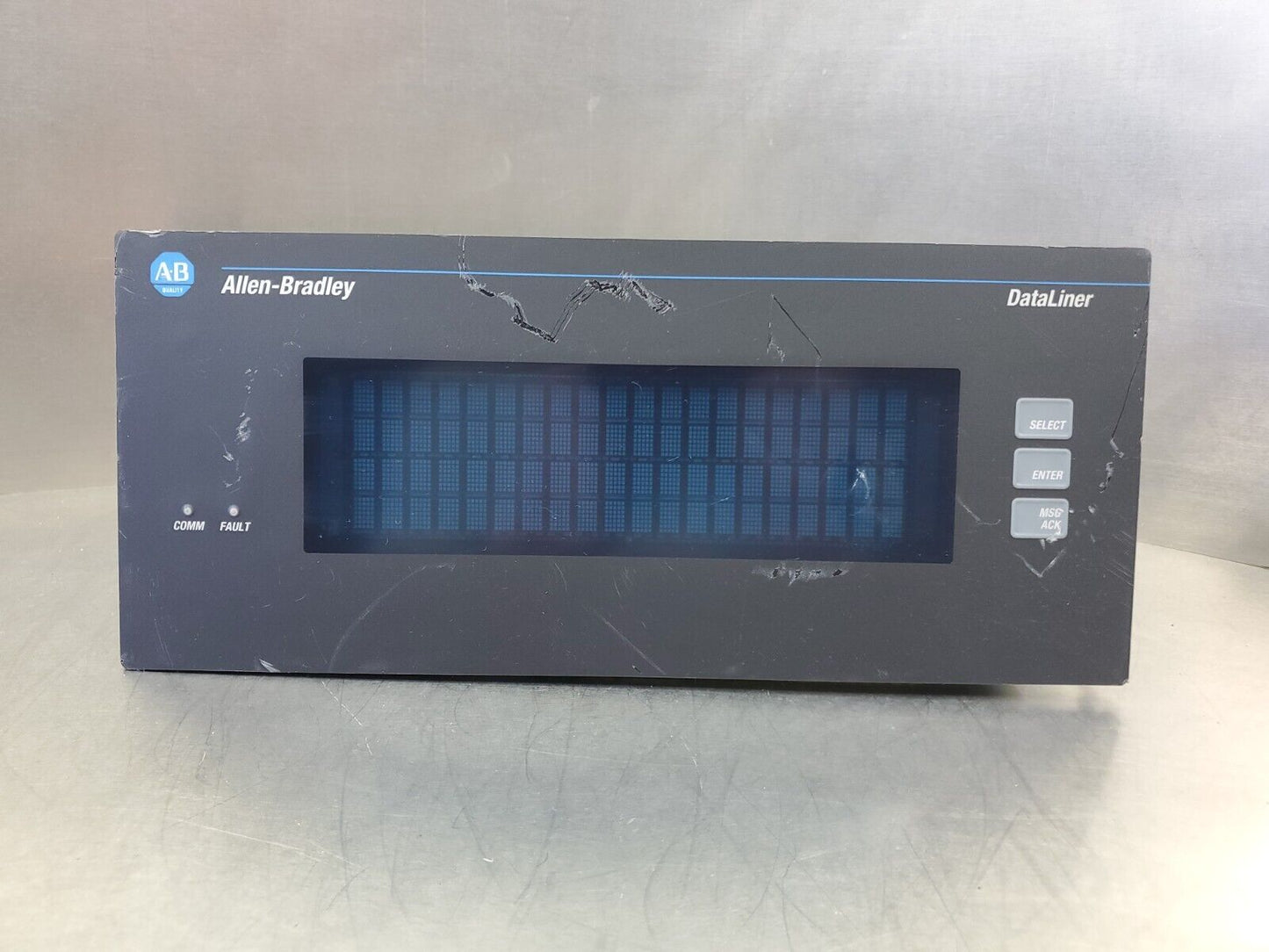 Allen Bradley DataLiner 2706-LV4R Ser A Rev C FRN 1.01 Display Module.        2D