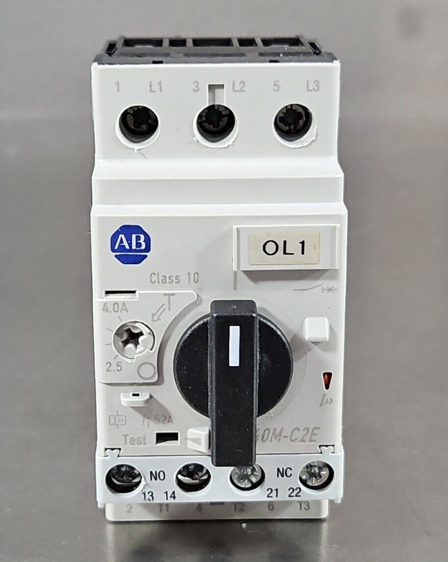 Allen Bradley 140M-C2E-B40 Ser C Circuit Breaker.                          4C-23