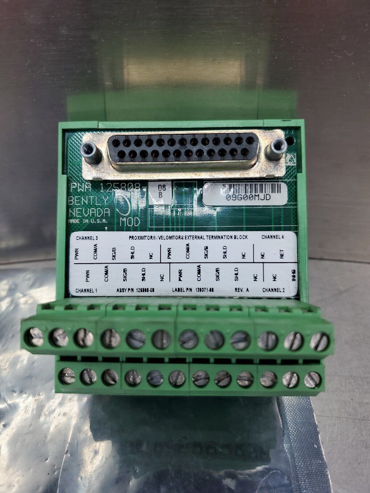 Phoenix Contact UMK-SE 11,25-1 (125808-08) PROXIMITOR/VELOMITOR TERM. BLOCK.  4H
