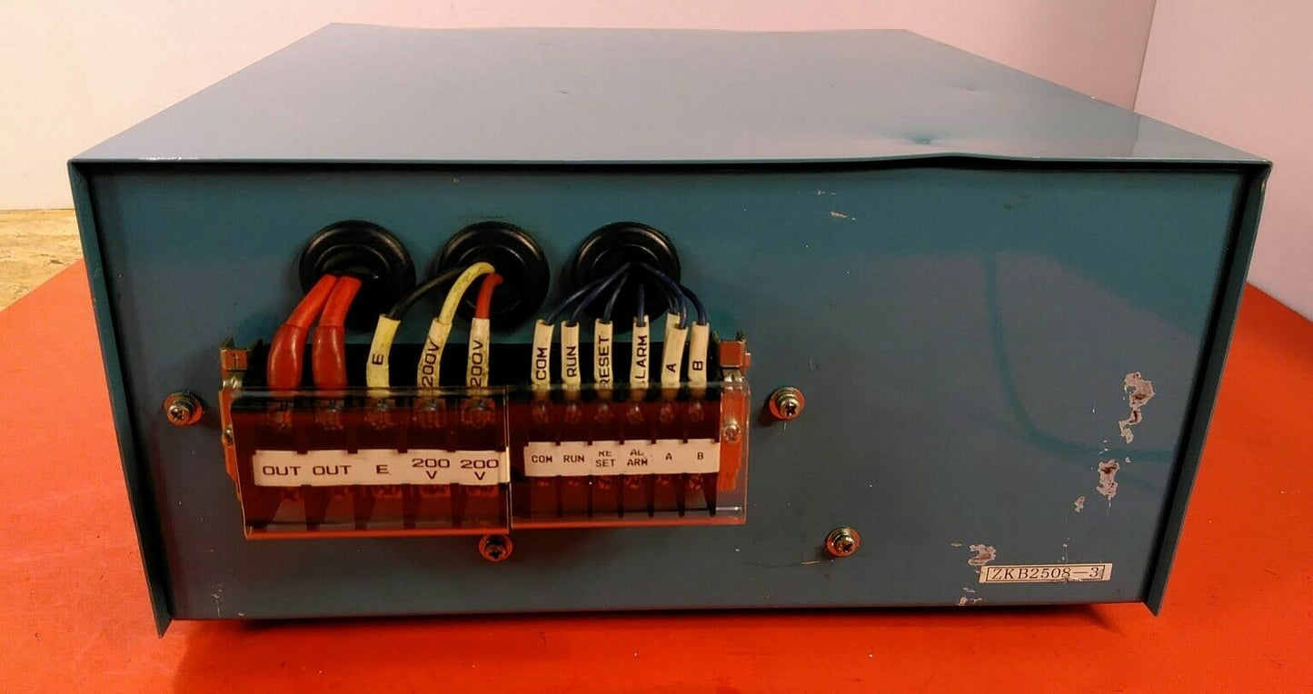 High Frequency Heating Device Model ZKB2508-3 200V Output.    4A