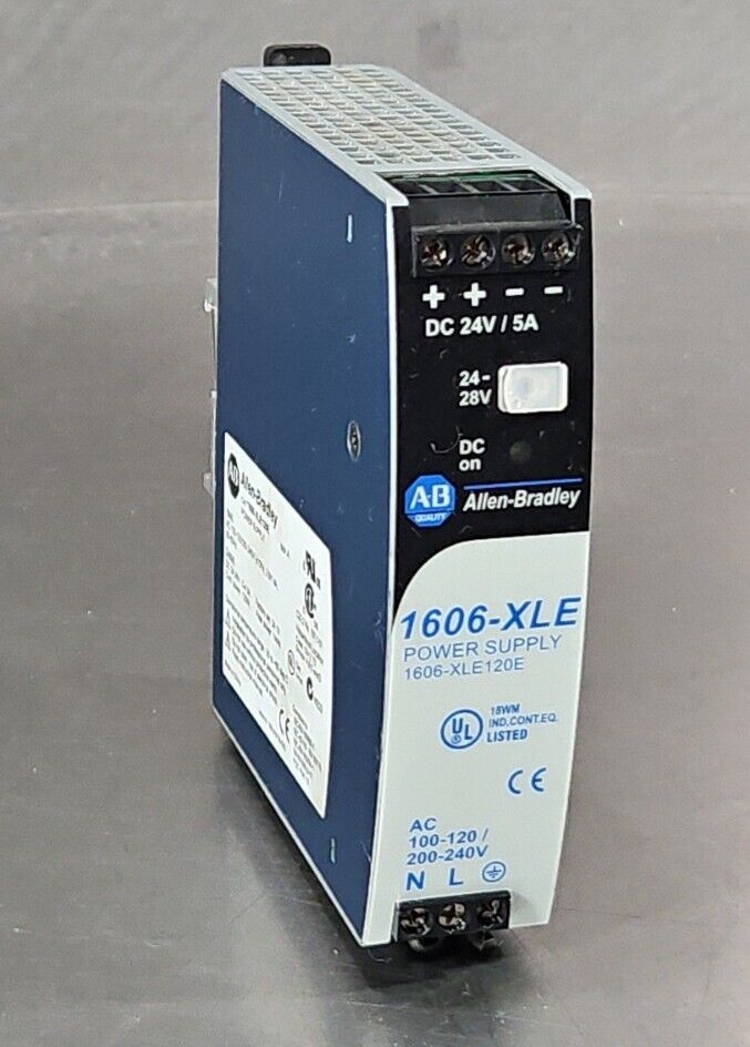 Allen-Bradley 1606-XLE120E Ser A. DC Power Supply.                        4E-23