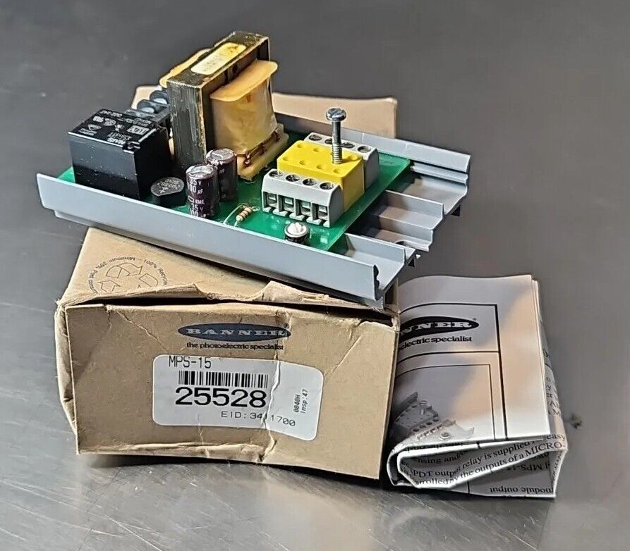 Banner MPS 15 SENSOR AMPLIFIER.    Loc5E25