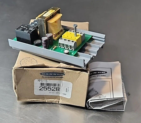 Banner MPS 15 SENSOR AMPLIFIER.    Loc5E25