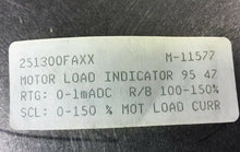 Load image into Gallery viewer, YOKOGAWA / YEW 251300FAXX / 251309FAZZ8 Meter For YPM Textile App.         5D
