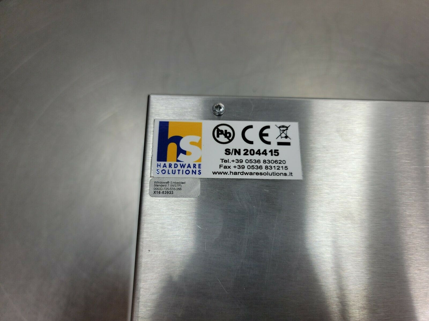 Bonfiglioli Engineering HMI Touch Panel 12” Screen 18-36VDC Input   2B