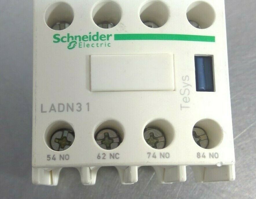 Schneider Electric LADN31 Auxiliary Contact Block                             4D