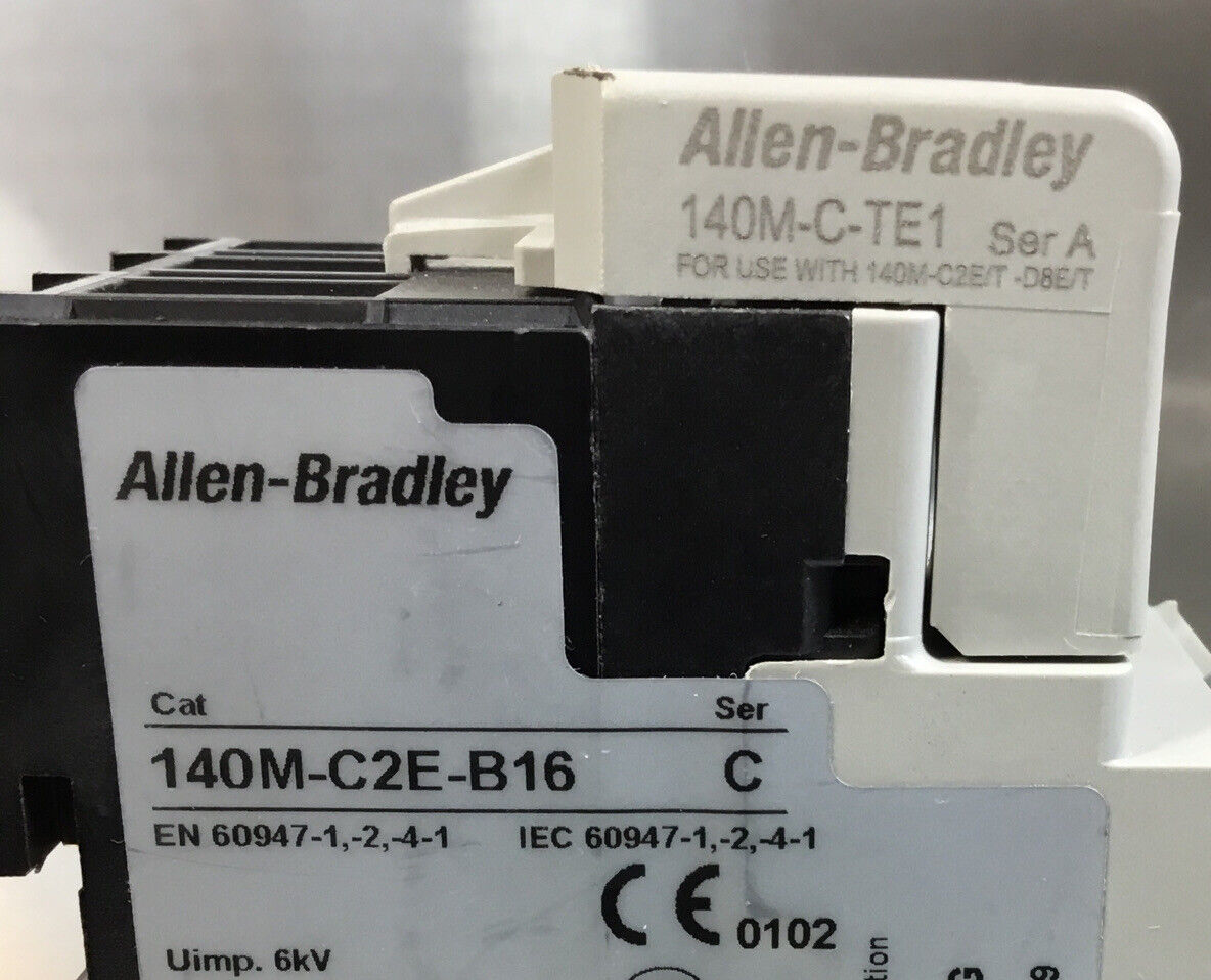 Allen-Bradley  140M-C2E-B16 /C  Motor Protector Circuit Breaker 1.0-1.6A      4G