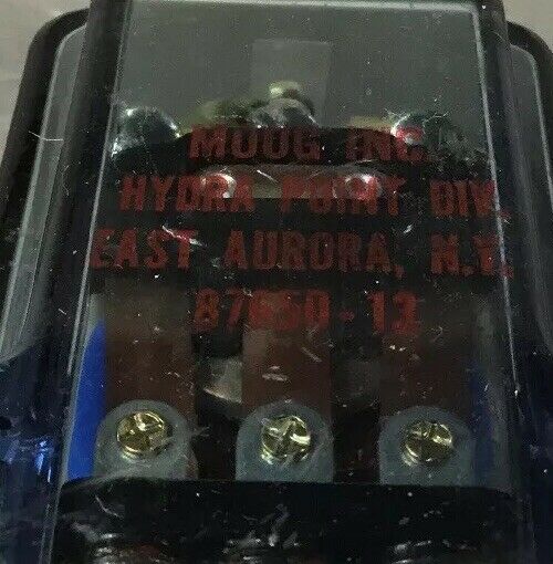 Moog Inc Hydra Point 87650-13 Plug In Relay 11 Pin   4D