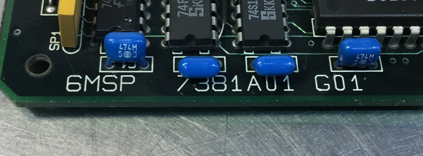 WESTINGHOUSE 772B388G22 + 2 (ea) 7380A72G01 CIRCUIT BOARD 6MSP 7381A01 G01  3C-6