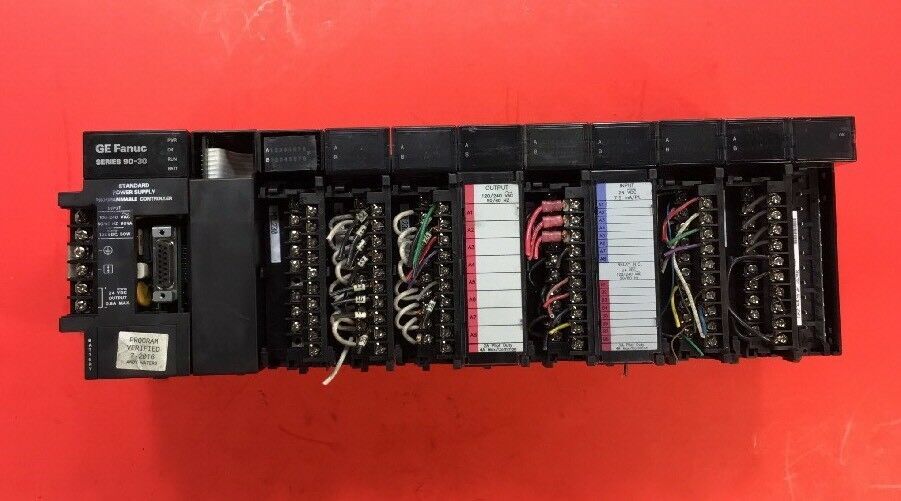 GE Fanuc Base 10-Slot PLC, IC693CHS391M, EMI Enhanced, See Description     3E-11