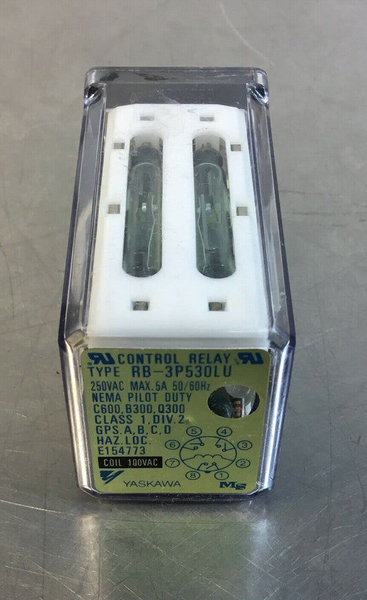 YASKAWA  RB-3P530LU  Control Relay.     4C
