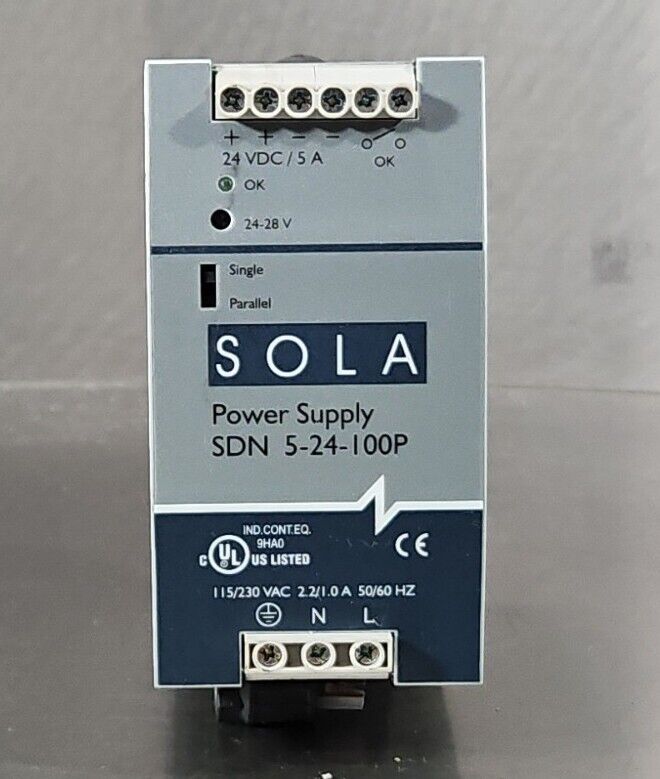 Sola SDN-5-24-100P Switching Power Supply                                  4E-19
