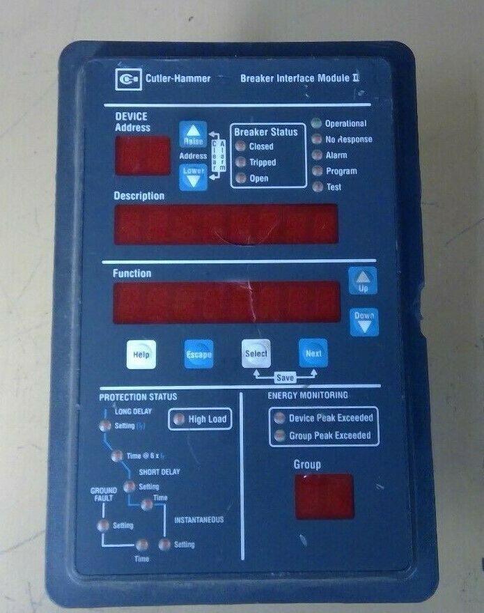 Eaton - Cutler-Hammer BIMPS II Breaker Interface Module II 7801C61G04         2E