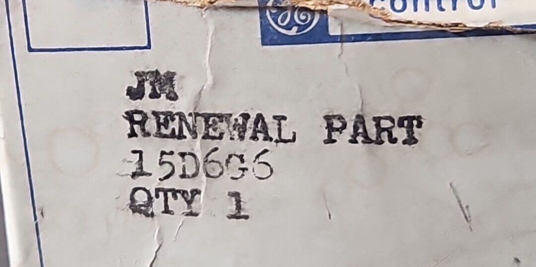 General Electric 15D6G6 Renewal coil 115V 50Hz.             Loc4C21