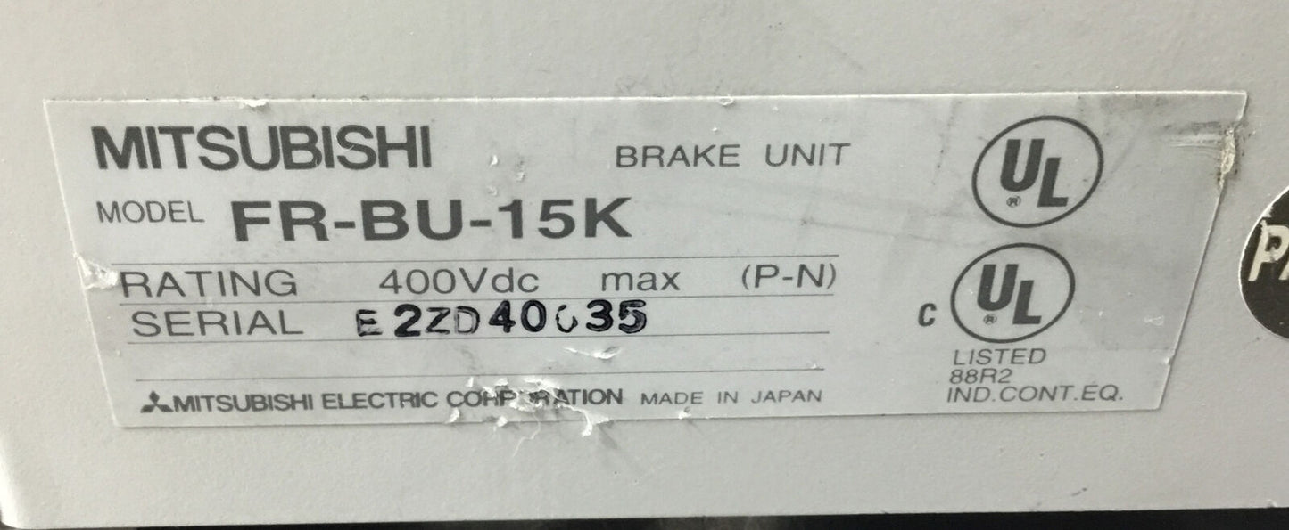 MITSUBISHI  FR-BU-15K  BRAKE UNIT  400VDC Max.      1C
