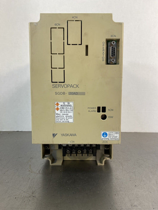 Yaskawa Electric - ServoPack - Model: SGDB-20ADG                              1F