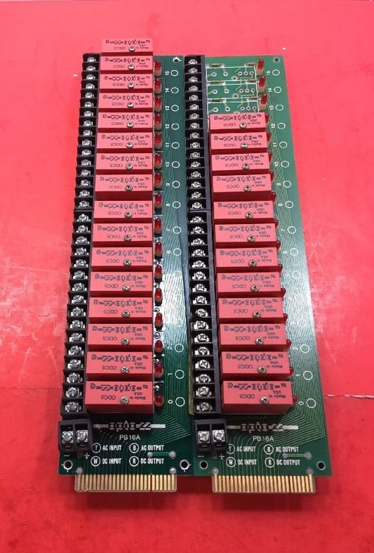 Opto 22 16 Channel Rack Board PB16A 000226-F.    3E