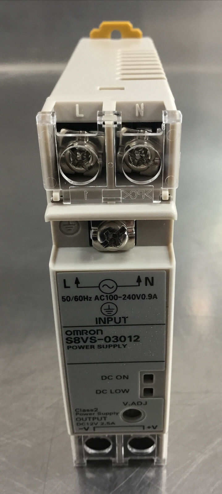 Omron S8VS-03012 DIN Rail Switching Power Supply  12VDC 2.5A output     4E-18