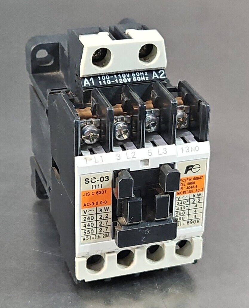 FUJI SC-03 CONTACTOR (SC11AA).                                           4C-19