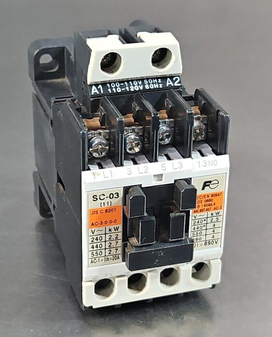FUJI SC-03 CONTACTOR (SC11AA).                                           4C-19