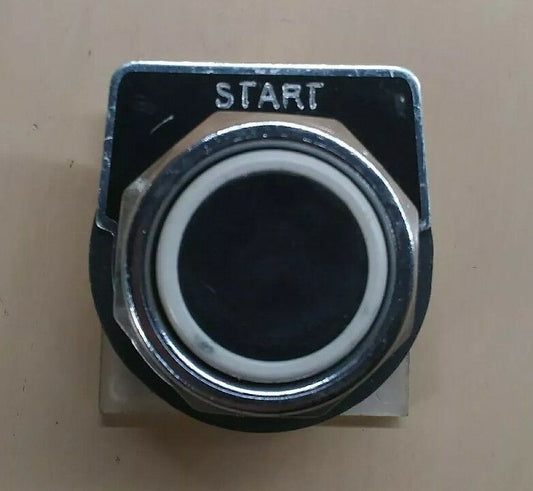 SQUARE D START PUSHBUTTON 9001, 31052-001  (BLACK)                      5C